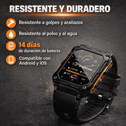 Thor: el reloj inteligente más resistente